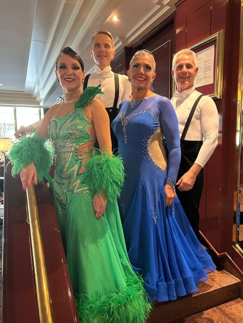 Carola und Jörn Rusch und Anette und Peter Eckerle