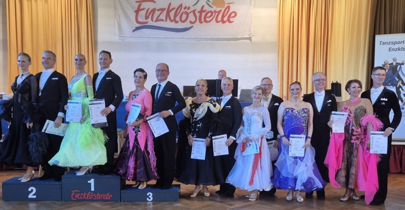 Siegerehrung Enzklösterle Anette und Peter Eckerle 2026